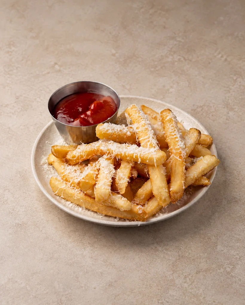 French Fries with Parmigiano-Reggiano